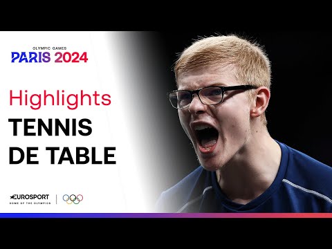 JO PARIS 2024 - Le top 5 des plus beaux points en tennis de table (simple)