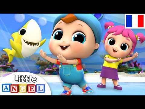 Comptine Bébé Requin au Parc Aquarium - Dessin Animé et Chansons pour Bébé