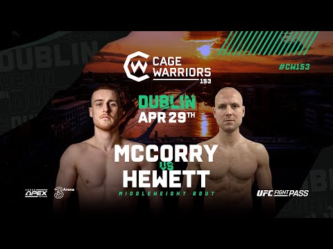 Paddy McCorry vs. Angus Hewett | FULL FIGHT | CW 153