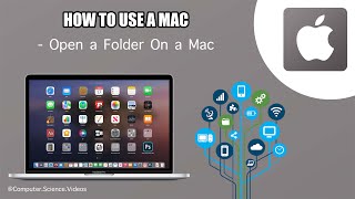 How to OPEN a Folder On a Mac Computer - Basic Tutorial | New