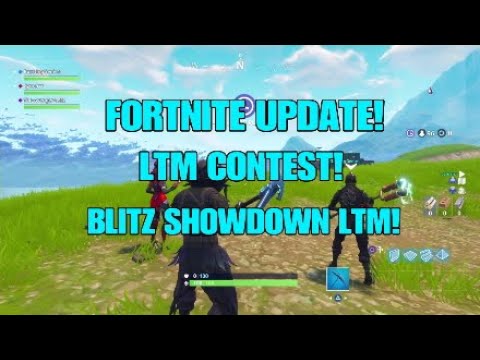 FORTNITE UPDATE - BLITZ SHOWDOWN CONTEST! - HOW TO ENTER?