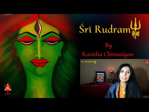 Śrī Rudram (Namakam) | Vedic Chant By Kavitha Chinnaiyan | With Lyrics and Svara