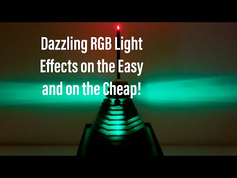Diorama Discovery: Add RGB Light Effects to Your Diorama / Layout for Less Than $5!