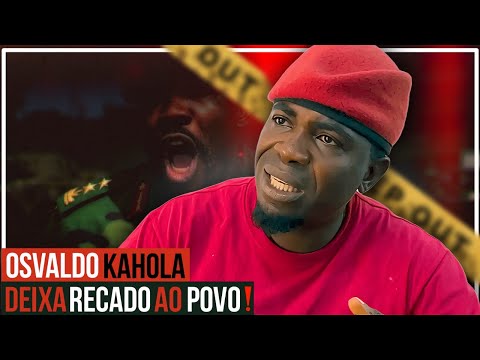 Osvaldo Kaholo, in prison, sends a message to the Angolan people: listen to this