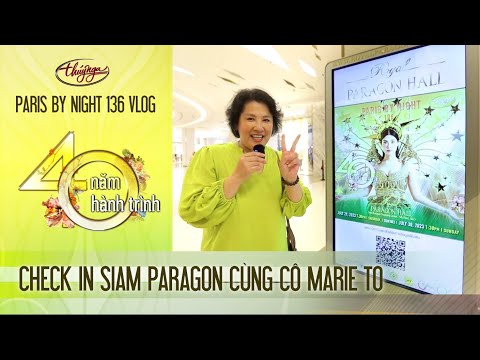 PBN 136 Vlog - cô Marie To check in Poster PBN 136 và khu ẩm thực tại Siam Paragon