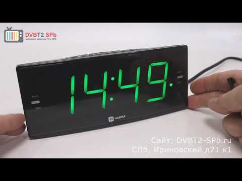 Harper HCLK-2044 - обзор электронных часов с радиоприёмником
