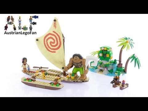 Vidéo LEGO Disney 41150 : Le voyage en mer de Vaiana