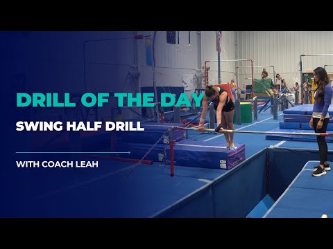 Swing Half drill on Straps Bar Gymnastics Coaching com Swing Half drill on Straps Bar Gymnastics Coaching com