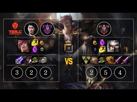 TES AK Sett vs Camille Top - KR Master Patch 10.11