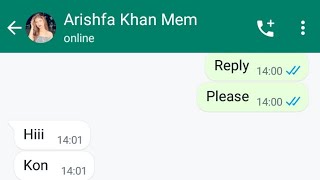 Arishfa Khan WhatsApp Number  Arishfa Khan Wp Numb