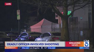 LAPD fatally shoots armed suspect near 7-Eleven in Reseda