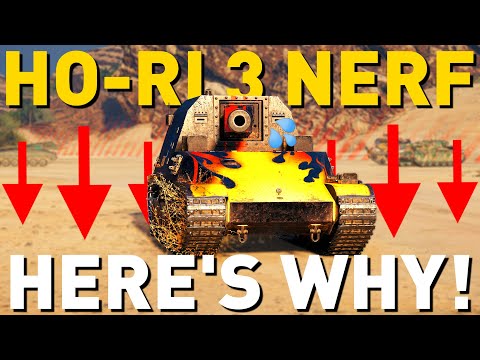Why they're NERFING the Ho-Ri 3 in World of Tanks!