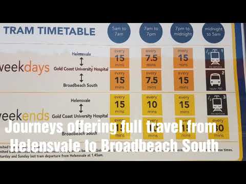 Tram Gold Coast 2018