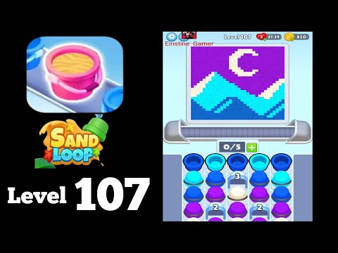 Sand Loop Level 107 Walkthrough