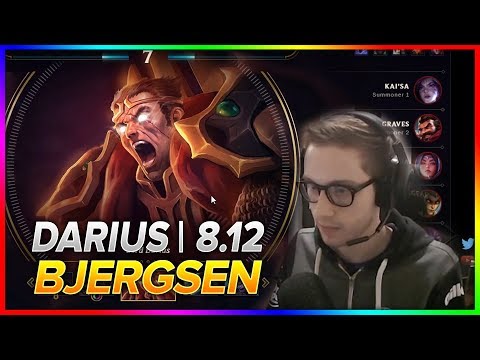 698. Bjergsen - Darius vs Irelia - TOP | Patch 8.12 NA Challenger