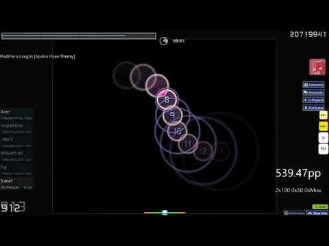 Vaxei | Demetori -The MadPiero Laughs [Apollo Hoax Theory] +HR (99.84%) FC #4 | 764pp | 67.65UR