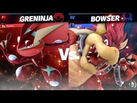 Raven's Best WiFi #8 Losers Final: Namefireball (Greninja) vs StreetDzine (Bowser, Snake)