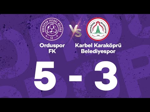 52 Orduspor 2-2 Karaköprü Belediyespor (Penaltılar 5-3) | ÖZET