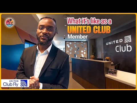 A Detail Review of the VIP Lounge of United Airlines, (UNITED CLUB) Acess Card, Food, Services Etc.