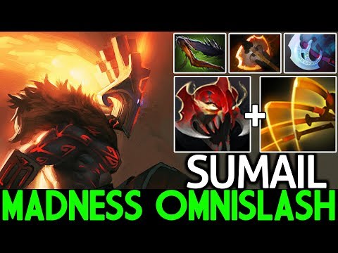 SUMAIL [Juggernaut] Madness Omnislash Unreal Damage Crazy Game 7.23 Dota 2