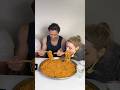 10X SPICY KOREAN NOODLES CHALLENGE With CHOPSTICKS INDIA Vs AMERICA COMPETITION Shorts Eating