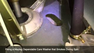 Fixing a Maytag Dependable Care Top-Load Washer That Smokes During Spin-Pump Out