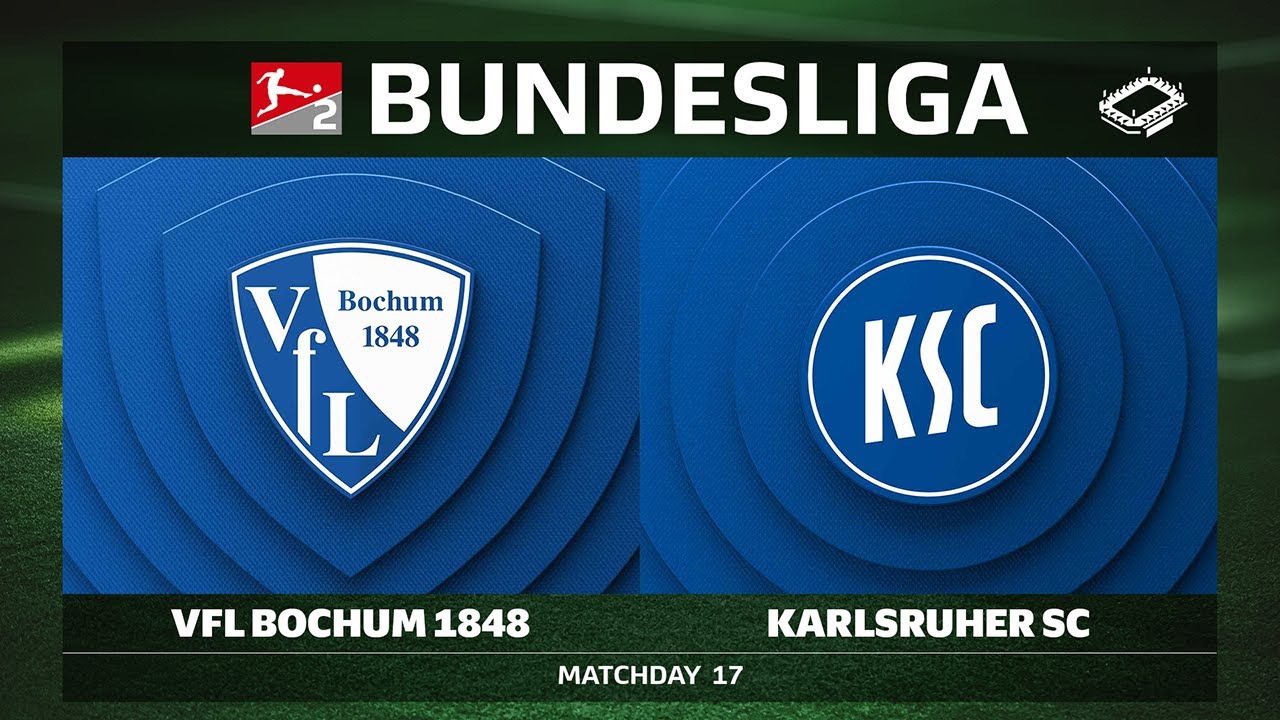 LIVE 🔴 VfL Bochum 1848 vs. Karlsruher SC | Matchday 17 - Bundesliga 2 2025/26