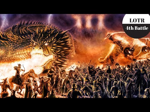 Lord of the Rings - The Fourth Battle in the Wars of Beleriand - The Battle of Sudden Flame