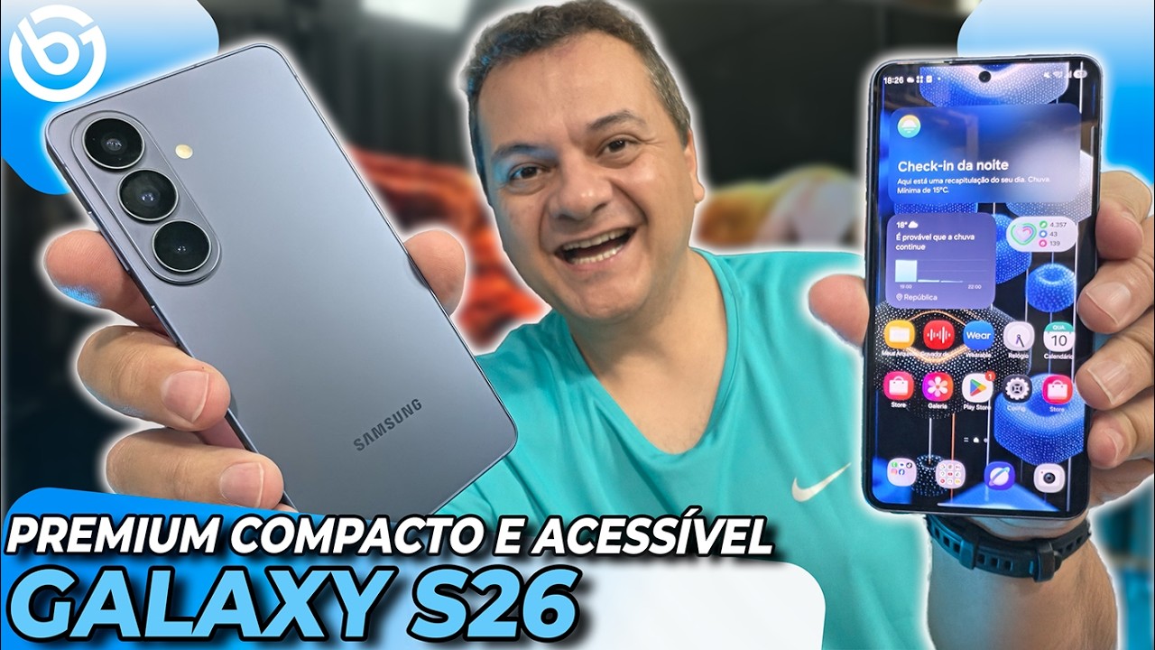 Miniatura da avaliação em vídeo de Smartphone Samsung Galaxy S26 Ultra 5G 512GB 12GB RAM