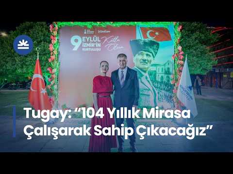 Kurtuluşun 104'üncü Yıl Coşkusu 9 Eylül Resepsiyonu ile Başladı