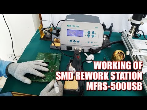 MFRS500USB 3-1 Multi-channel Electronic SMD/SMT PCB Rework Station