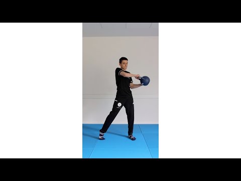 5. Zirkeltraining mit der Kugelhantel - Teil 1 - Athletiktraining im Hamburger Judo-Verband