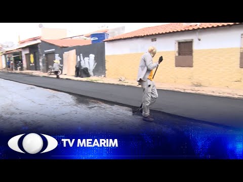 TRABALHO DE ASFALTAMENTO AVANÇA NA VILA SÃO JOÃO EM BACABAL 05-12-2025