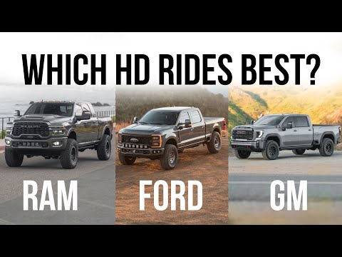 RAM VS Ford VS GM | Which HD Truck Rides the Best?