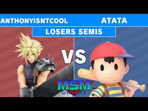 MSM Online 55 - AnthonyIsntCool (Cloud) Vs. Atata (Ness) - Losers Semis