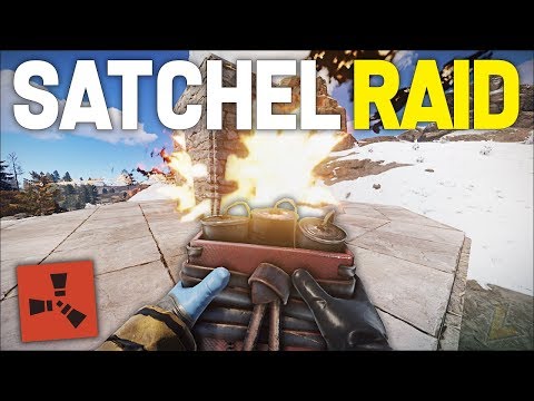 SATCHEL CHARGE RAIDING OUR NEIGHBOURS BASE - Rust DUO Survival Gameplay (S3-E8)