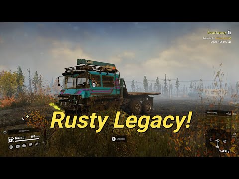 SnowRunner | Rusty Legacy | KRS58 Bandit | Gameplay Ep48 | Xbox One X