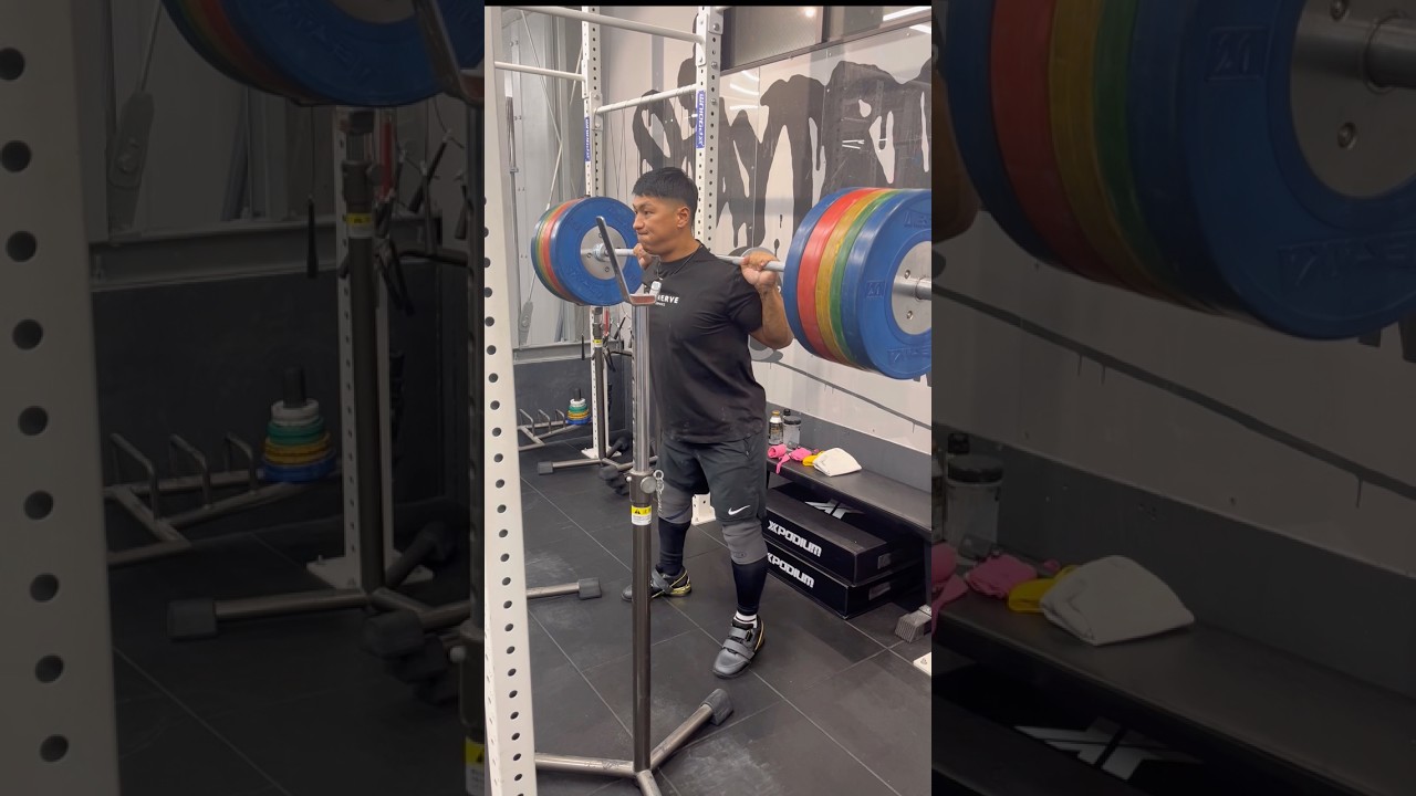 back squat 200kg / 10reps