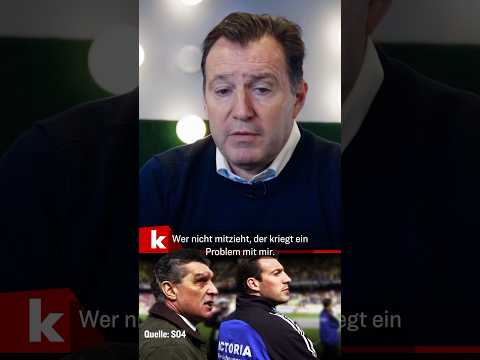 Wilmots mit knallharter Ansage auf Schalke! #shorts