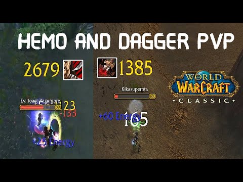 HEMO vs DAGGER Spec? Both OWN | Rogue PvP WoW Classic