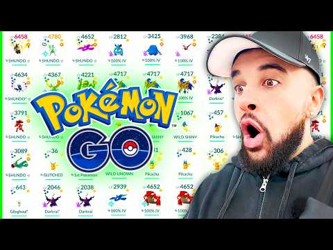 JTGILY’S ENTIRE POKÉMON GO COLLECTION!
