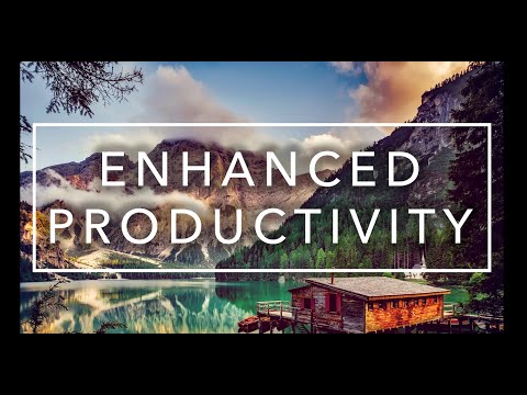 Flow State Music to enhance your productivity | Infinite Atmosphere