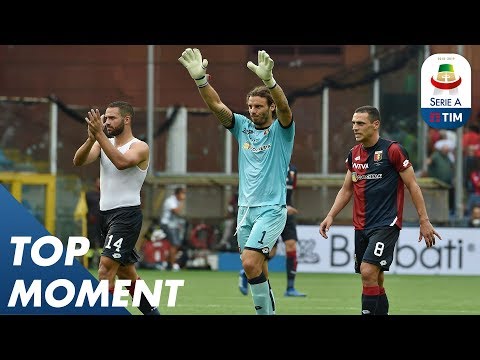 Incredible Save By Marchetti | Genoa 1-0 Bologna | Top Moment | Serie A