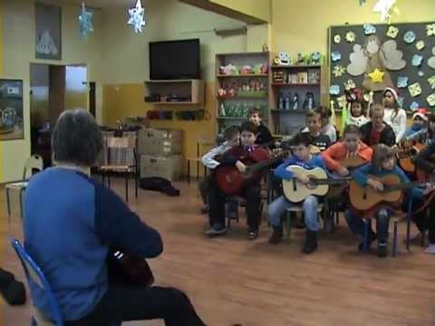 czwiczenia, kolędy z ogniska