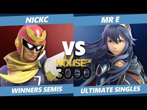 Smash Ultimate Tournament - NickC (Captain Falcon) Vs. Mr E (Lucina) SSBU Xeno 155 Winners Semis
