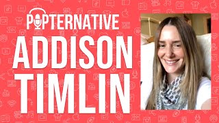 Addison Timlin talks about her film When I'm a Moth and much more! video