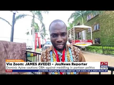 2026 Ghana Bar Conference: Dominic Ayine cautions GBA against meddling in partisan politics