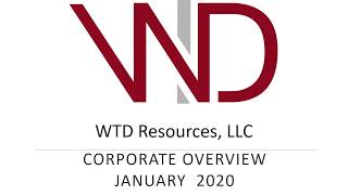 WTD Corporate Overview April 2020