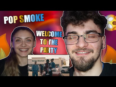 Me and my sister watch POP SMOKE - WELCOME TO THE PARTY [SHOT BY GoddyGoddy] (Reaction)