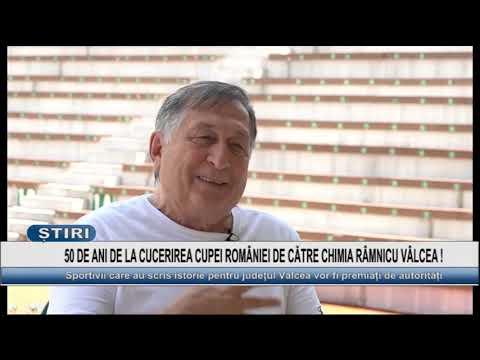 50 DE ANI DE LA CUCERIREA CUPEI ROMANIEI DE CATRE CHIMIA RAMNICU VALCEA